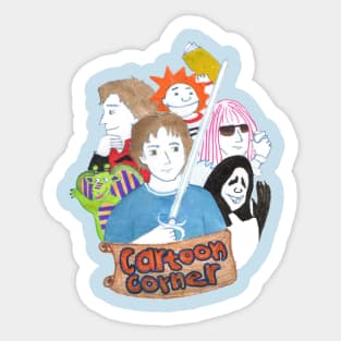 Cartoon Corner Gang Sticker